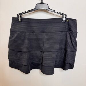 Athleta Black Drawstring Athletic Leggings